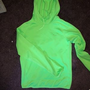 Neon green Nike sweatshirt